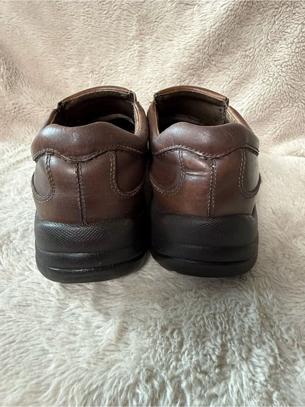 Dansko Men's Wynn Closed-Back Pro Slip-On Clog Sz 41 Non-Slip Brown Leather